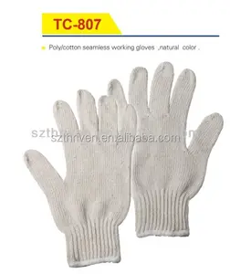 Seamless Knitted Working Cotton Gloves