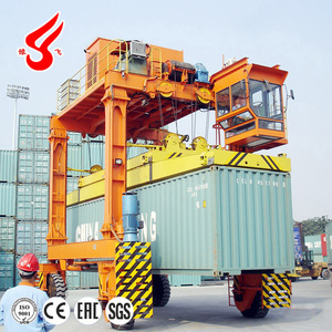 Grue portique à conteneurs de marque Yufei (Henan, Chine) 20T 30T 40T, Grue portique à pneus RTG 2T 5T 10T, Grue mobile à conteneurs - Product Image 2