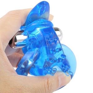 Jouets sexuels masculins, préservatif longue durée, gel de lapin, anneau de pénis en TPR dur - Product Image 2
