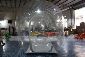 Diseño de moda claro inflable cúpula cápsula casa <span class=keywords><strong>tienda</strong></span> de <span class=keywords><strong>campaña</strong></span> al aire libre - Product Image 3