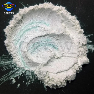Ma Mica Bột Ngọc Trai Sắc Tố Can Thiệp <span class=keywords><strong>Pearlescent</strong></span> Sắc Tố Màu Xanh Lá Cây Bằng Cách Phản Ánh - Product Image 1