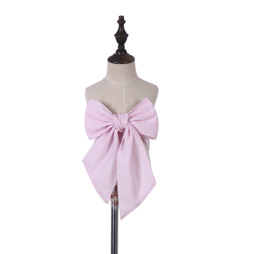 Monogram Seersucker Maternity Newborn Sash