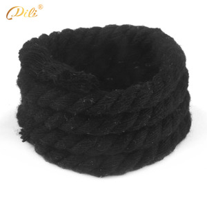 High Quality 3-strands Twisted <strong>Black</strong> Cotton Ropes Customs Colors Twisted Cotton <strong>Cords</strong> for Garment and Decoration - Product Image 5