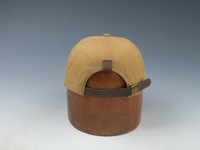 Logo personnalisé Casquette camping-car 7 panneaux en toile de coton ciré de haute qualité avec écusson en cuir