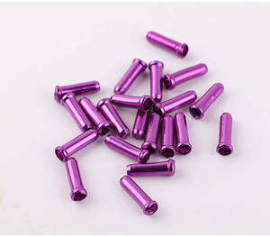 Accessoires <span class=keywords><strong>de</strong></span> bicyclette colorés en alliage d'aluminium, 12 pièces, pour levier <span class=keywords><strong>de</strong></span> <span class=keywords><strong>frein</strong></span> <span class=keywords><strong>de</strong></span> bicyclette, embouts <span class=keywords><strong>de</strong></span> câbles intérieurs, pince à sertir - Product Image 4