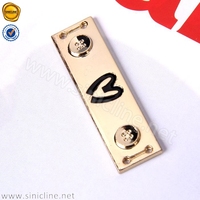 Sinicline venta al por mayor hebilla de oro Baño de Metal sujetador frente cierre Bikini conectores de metal