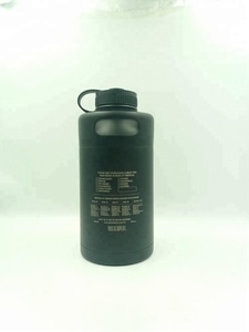 64 OZ Verniciatura a Polvere Nera Bocca Larga Doppia Parete In Acciaio Inox Birra alla spina Con Grande Laser Personalizzata - Product Image 2