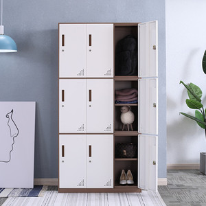 L'europe Offre Spéciale 9 porte double couleur fer armoire godrej almirah conceptions avec le prix - Product Image 4