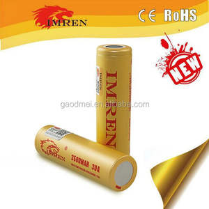 30A IMREN 18650 3500 mah 3.7 V De Lítio Tamanho Cilíndrica e 3.6 V/4.2 V, 3.6 V - Product Image 5