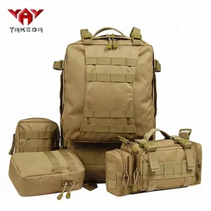 Yakeda – sac à dos tactique multifonctionnel de grande capacité, équipement tactique de 65L, sac à dos de voyage et de randonnée