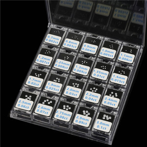 0.002ct to 0.1ct boyutu elmas ağırlığı araçları kübik zirkonya taş ustası test cihazı seti - Product Image 3