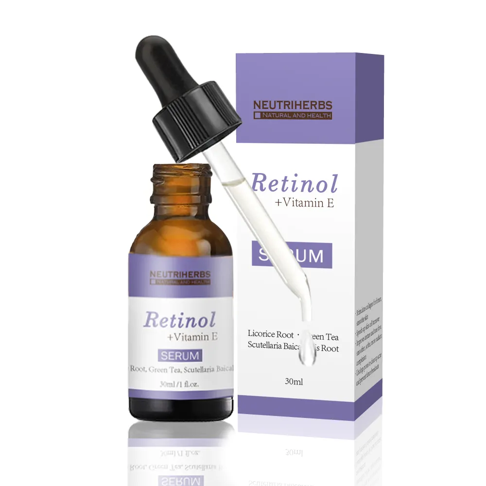 Serum Wajah Vitamin E Retinol, Kosmetik Standar EU, Serum Wajah Anti Keriput, Serum Wajah Vitamin E