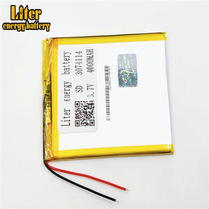 Lipo Tablet PC <span class=keywords><strong>3</strong></span>,7 V 3074114 batería recargable de 4000 mah de batería de polímero li-polímero - Product Image 2