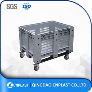 पहियों और संभाल के साथ मेगा बॉक्स और प्लास्टिक भंडारण कंटेनर - Product Image 3