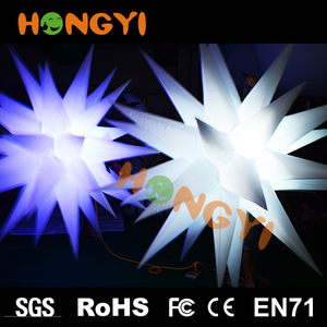 Fábrica directa iluminación LED inflable estrella estrellas coloridas medusas luminosa <span class=keywords><strong>discoteca</strong></span> apoyos modelo - Product Image 4