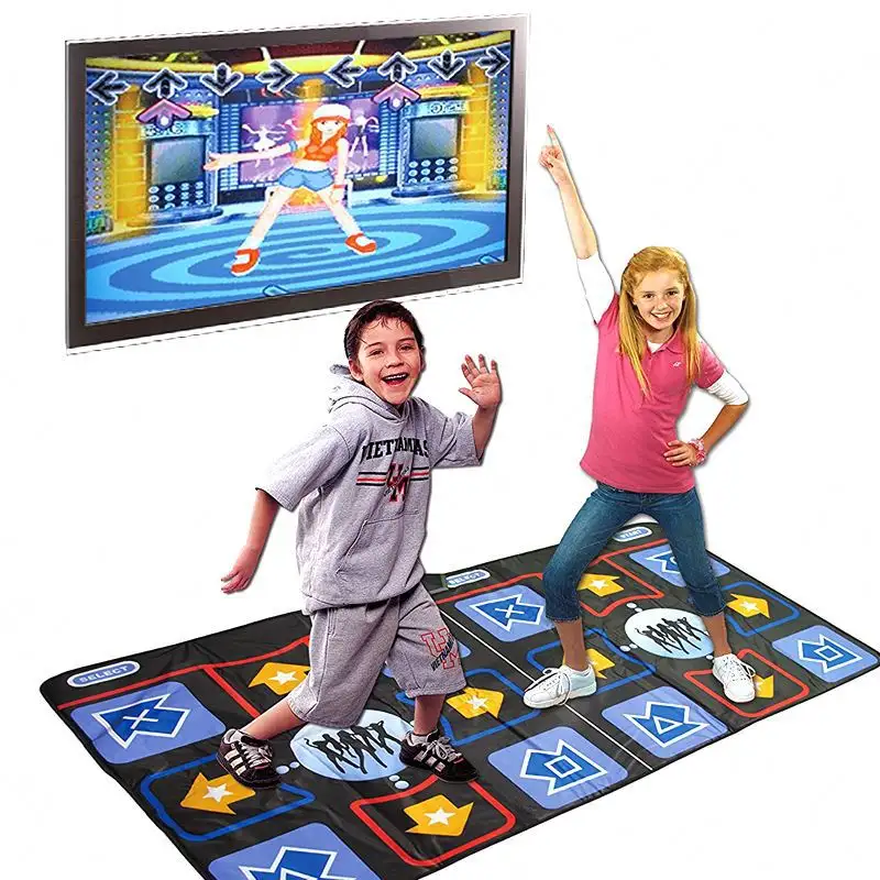 Alfombrillas de baile de juego USB para TV, PC, deportes, Yoga, Twin, 8 y 16 bits, 32 bits