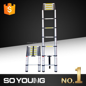 3.8 M ( 15.5FT ) / 3.<span class=keywords><strong>2</strong></span> M ( 12.5FT ) EN131-6 GS Super échelle télescopique pour <span class=keywords><strong>lidl</strong></span> avec heavy duty 150kgs - Product Image 1