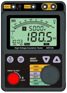 5KV Digitale Megger misuratore di Resistenza di Isolamento Tester