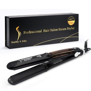 Piastra per Capelli Professionale Personalizzata con Vapore, Etichetta Privata, per Uso Domestico e Alberghiero, Alimentazione Elettrica LED - Product Image 3