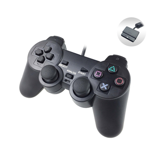 Black Vibration Dual <strong>Analog</strong> Gamepad <strong>for</strong> <strong>PS2</strong> Wired <strong>Controller</strong>