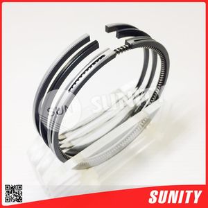 1111 Taiwán Sunity Top One Started Power diesel Piezas de motor pequeño TF50 74mm Std Ring Set Pistón para Yanmar - Product Image 3