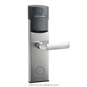 ระบบการจัดการโรงแรมเดิมความปลอดภัยสูง Rfid Key Handle ล็อคโรงแรม DH8011-6YH