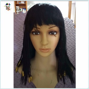 Parrucche di carnevale peruviane intrecciate Nefertiti di Cleopatra egiziana HPC-1230 - Product Image 3