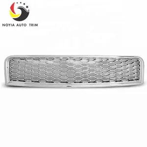 For AUDI A4 B6 00-04 Front Grille Chrome RS STYLE GRILL