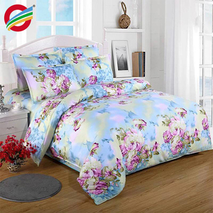 De lujo de edredón <span class=keywords><strong>funda</strong></span> nórdica de algodón cubierta de cama para textiles para el hogar - Product Image 1