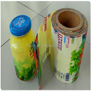 Grandes tamaños botella embalaje manga de encogimiento de etiquetas en rollos - Product Image 5