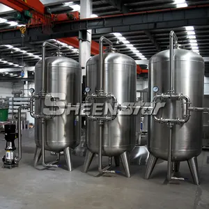 10T/heure Pur RO Purification De L'eau Machines