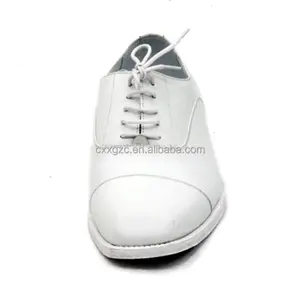 Navy White Echt leder Herren Schuh offizier Herren schuhe