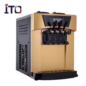 Máquina de helado multifuncional para uso doméstico y comercial, máquina de helado de servicio suave a la venta
