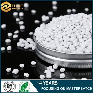 Естественный белый цвет и ранг фильма HDPE белый masterbatch гранулы - Product Image 3