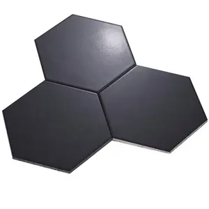 Hot Sale 200 Mm * 230 Mm * 115 Mm Hexagon Ubin Ubin Lantai untuk Kamar Mandi Desain