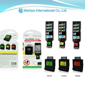 การออกแบบใหม่Breathalyzerเครื่องวัดแอลกอฮอล์สำหรับiphone/i pod/ไอแพด - Product Image 3