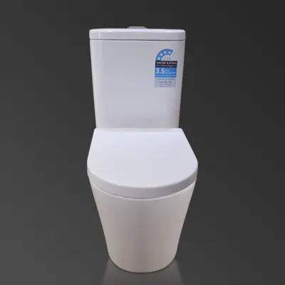 Wc Toilet Cina Desain Baru Sistem Penyiraman Siphonic dengan Outlet Dimensi 10 Cm