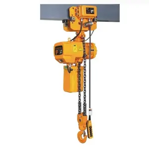 5 ton electric chain hoist used on single girder overhead crane