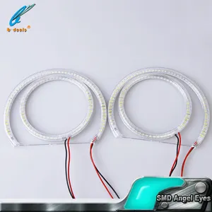 Đèn Vòng Halo LED Trắng Siêu Sáng SMD 3528 Cho Mitsubishi LANCER X Angel Eyes