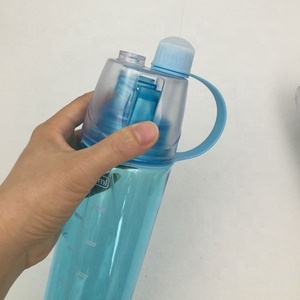 Plastik spor sprey su şişesi sprey ve saman - Product Image 4