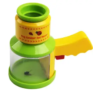 Bug Catcher&Viewer with Microscope Magnifier Nature Insect Exploration Kit Toy for Kids Children Insect Observation Box