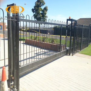 Puertas Corredizas de Hierro Galvanizado y con Recubrimiento de Polvo Negro a Precios Económicos - Product Image 5