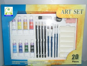 peinture <span class=keywords><strong>dessin</strong></span> crayon crayons chubby marqueurs pastels à l'huile taille-crayon en caoutchouc <span class=keywords><strong>palette</strong></span> peinture brosse art set - Product Image 5