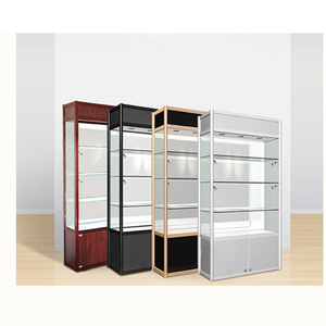 Meuble de pharmacie design éco-responsable moderne et simple <span class=keywords><strong>avec</strong></span> éclairage LED, verre trempé MDF et <span class=keywords><strong>serrure</strong></span> en alliage d'aluminium - Product Image 4
