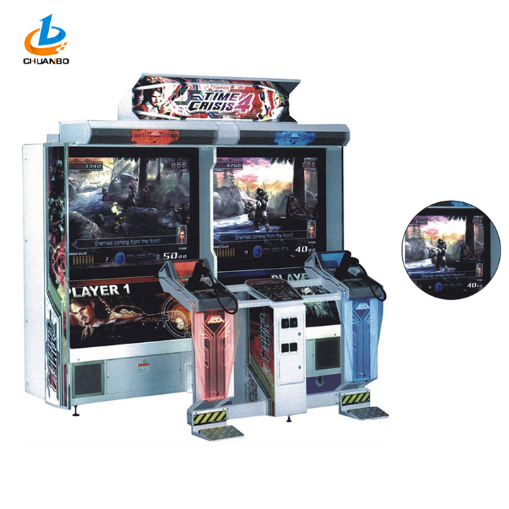 namco タイムクライシス ブラウン管 モニター アーケード ゲーム 二個