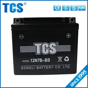 12v pin niêm phong bảo trì miễn phí 12V 7Ah ytx7l-bs xe gắn máy pin nhà cung cấp/kín mf axít chì AGM xe gắn máy pin