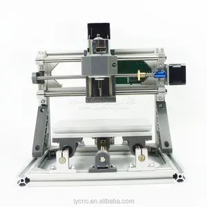 Mini cnc 1610 pro máquina de fresagem pcb, máquina de esculpir madeira diy mini roteador cnc