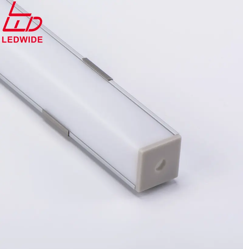 10mm de ancho elegante iluminación 45 grados de ángulo recto Esquina de aluminio de canal Led de aluminio de perfil delgado para 5050 tira Led