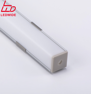 Profilé en aluminium pour bande LED 5050, éclairage élégant de 10 mm de large, angle droit à 45 degrés, coin en aluminium, profilé de finition pour carrelage - Product Image 1