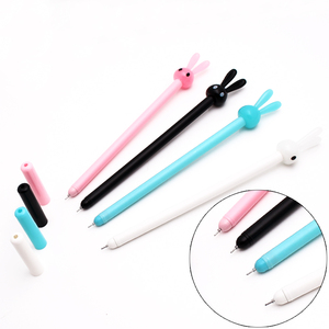 0.5mm Cute Kawaii Plastic Gel <strong>Pen</strong> <strong>Rabbit</strong> Lovely Neutral Cartoon <strong>Pens</strong> - Product Image 2
